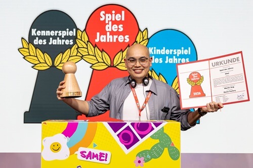 Der glückliche Sieger vom Spiel des Jahres Der glückliche Sieger vom Spiel des Jahres